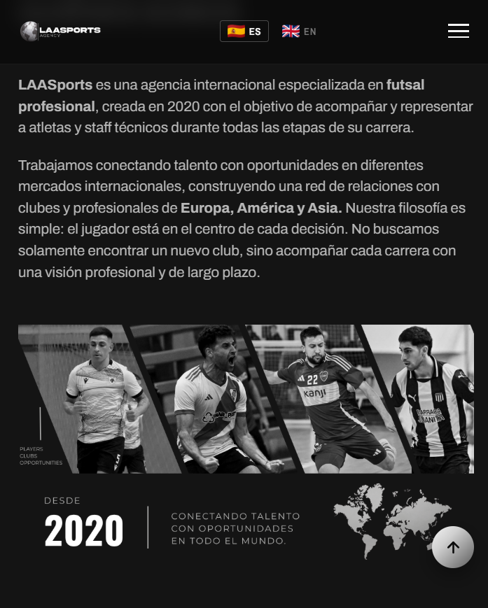 LAA Sports: sección quiénes somos